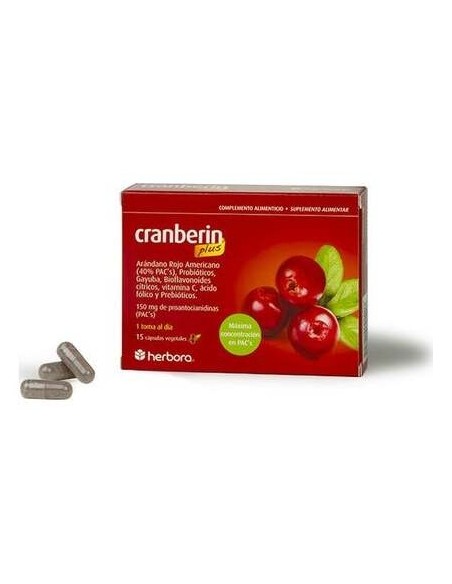 Herbora Urove Cranberin Plus 30Caps