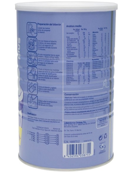 Blemil Plus Forte 1 Formato Ahorro 1200Gr.