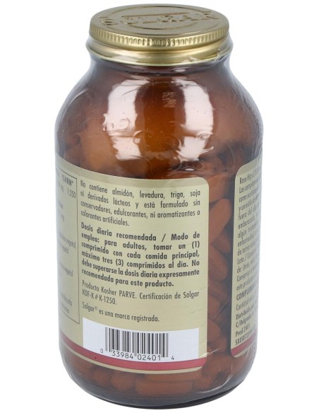 Solgar Vitamina C Con Escaramujo 1000Mg 250Comp.