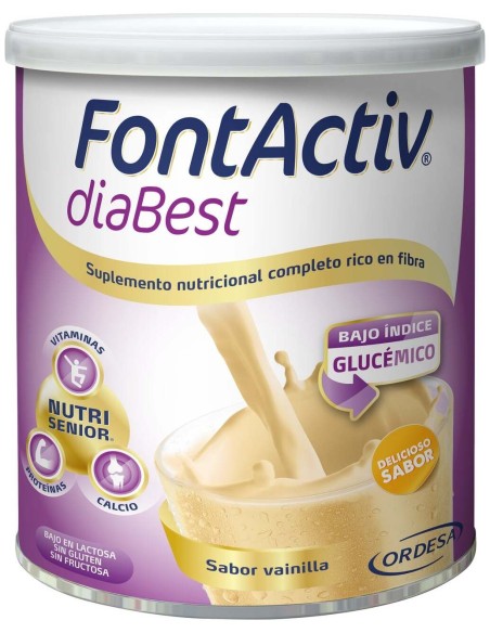 Fontactiv Diabest Vainilla 400Gr.
