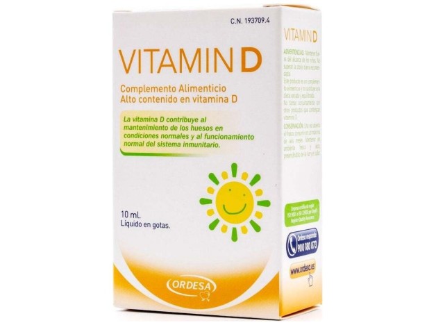 Ordesa Vitamin D Gotas 10Ml