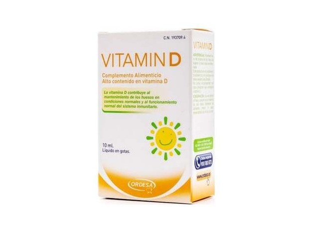 Ordesa Vitamin D Gotas 10Ml