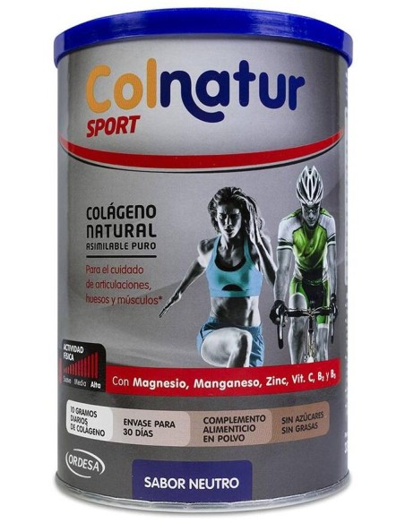 Colnatur Sport Colágeno Natural Sabor Neutro, 330 G