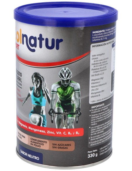Colnatur Sport Colágeno Natural Sabor Neutro, 330 G