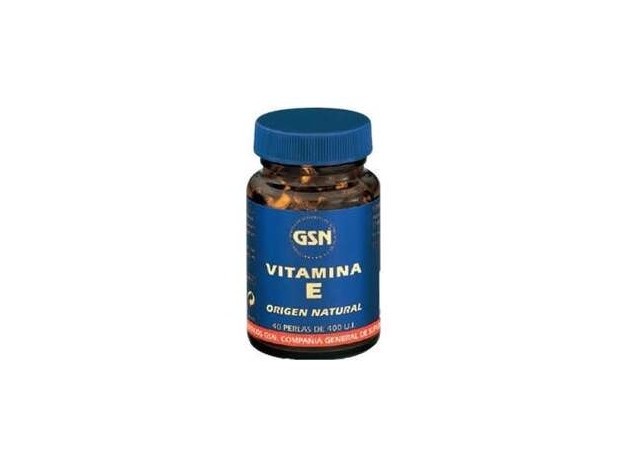 Gsn Vitamina E Natural 40Perlas