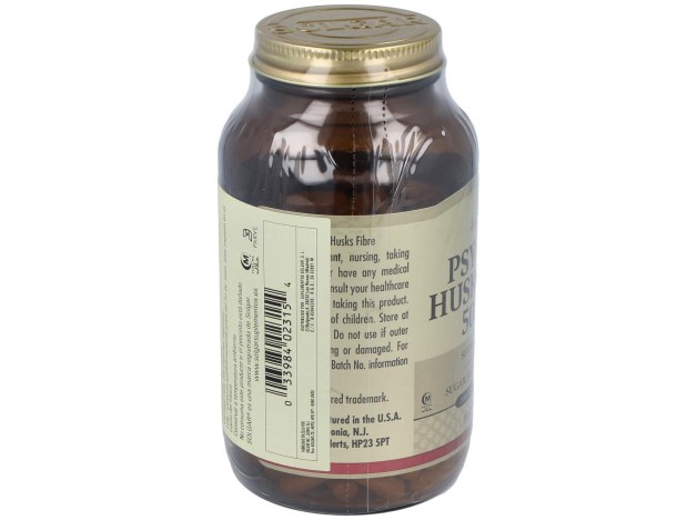 Solgar Fibra De Cáscara De Psyllium 500Mg 200Caps