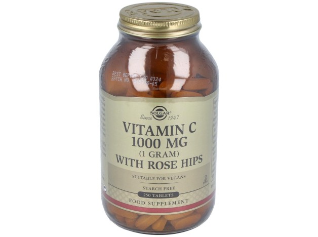 Solgar Vitamina C Con Escaramujo 1000Mg 250Comp.