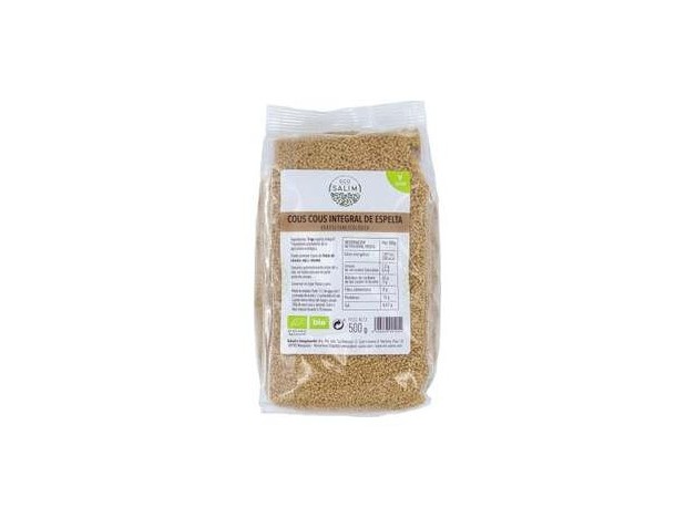 Cuscus De Espelta Integral 500Gr. Bio Vegan