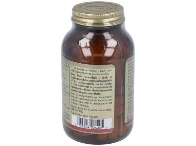 Solgar Vitamina C 1500Mg Con Escaramujo 90Comp
