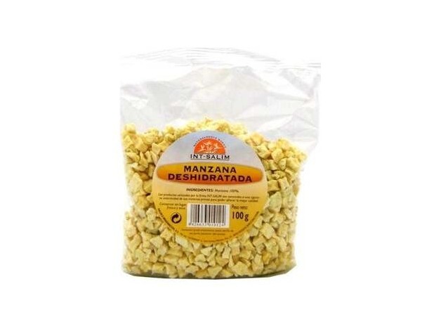 Int-Salim Manzana Deshidratada Trocitos 100 G