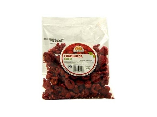 Frambuesa Liofilizada Entera 40Gr.