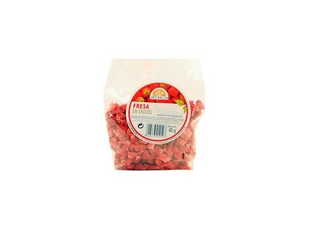 Fresa Liofilizada En Trozos 40Gr.