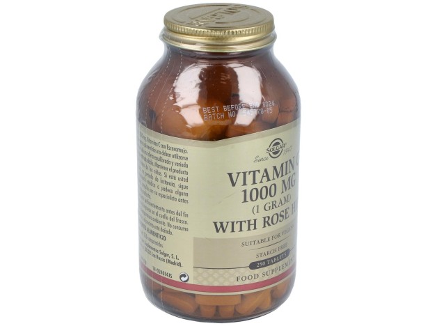 Solgar Vitamina C Con Escaramujo 1000Mg 250Comp.