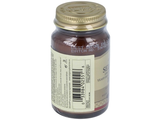 Selenio 100Mcg (Sin Levadura) 100Comp