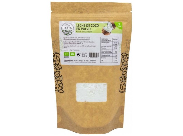 Eco-Salim Leche De Coco En Polvo Bio Vegan 200G