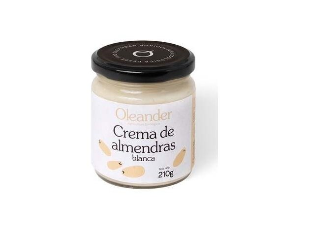 Crema De Almendra Blanca Repelada 210Gr. Bio Vegan