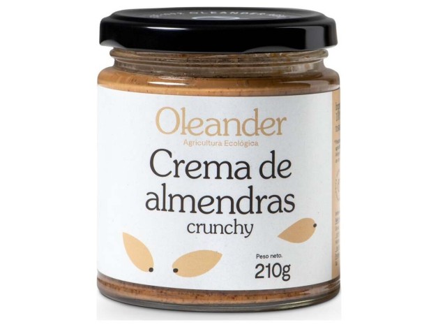 Crema De Almendra Crunchy 210Gr. Bio Vegan Sg