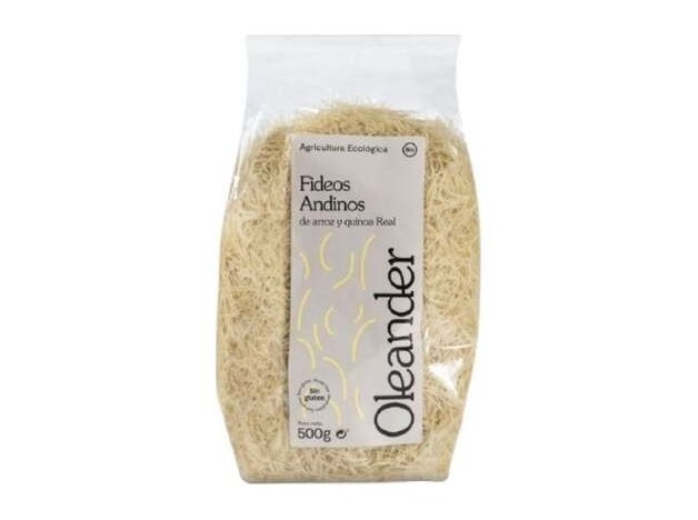Oleanders Fideos Arroz Quinoa Sin Gluten Bio 500G