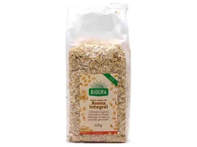 Copos De Avena Finos Integrales 500Gr. Bio