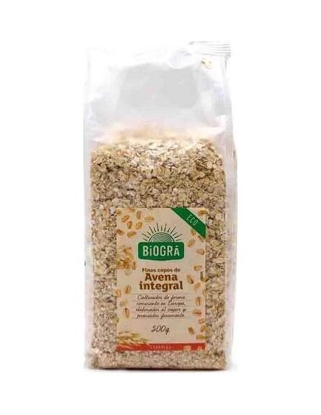 Copos De Avena Finos Integrales 500Gr. Bio