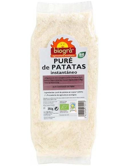 Pure De Patatas Instantaneo 250Gr. Bio
