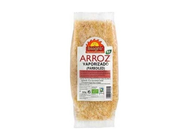 Biogra Arroz Vaporizado Parboiled 500G