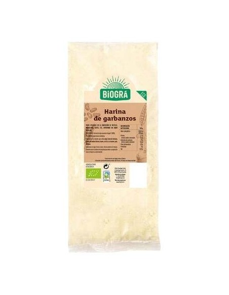 Biogra Harina Garbanzos Bio 500G