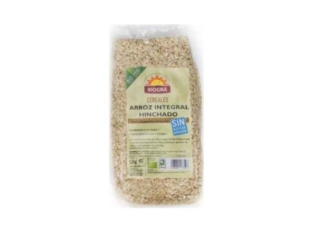 Bioga Arroz Hinchado Integal Sin Azúcar Bio 125G