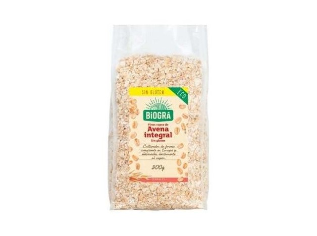 Biogra Copos De Avena Finos Integrales S/Gluten...