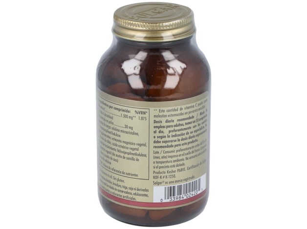 Solgar Vitamina C 1500Mg Con Escaramujo 90Comp