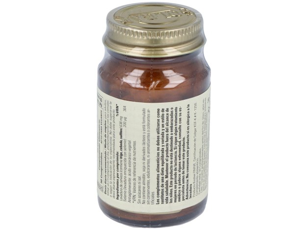 Solgar Selenio En Levadura 200Mcg 50 Comprimidos