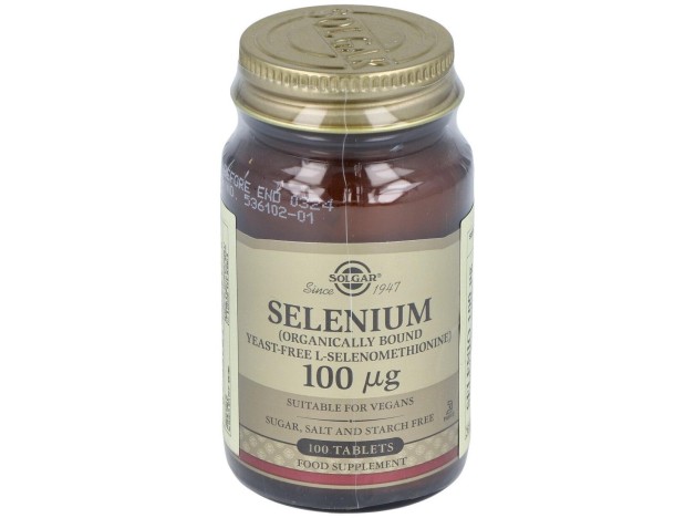 Selenio 100Mcg (Sin Levadura) 100Comp