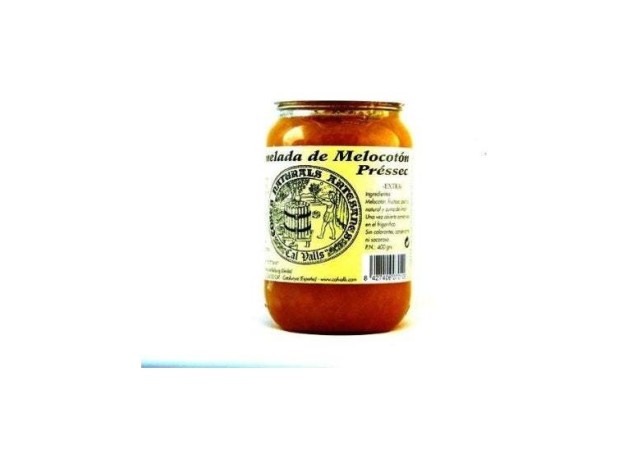 Cal Valls Mermelada Melocotón Sin Azúcar 400 G