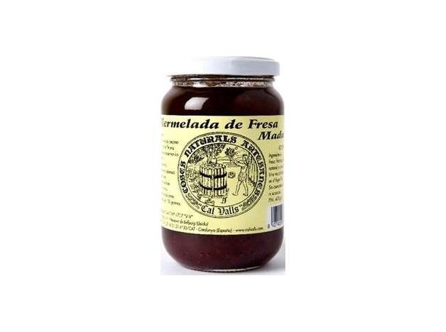 Cal Valls Mermelada Fresa Sin Azúcar 370 G