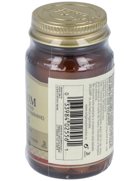 Selenio 200Mcg (Sin Levadura) 50Comp