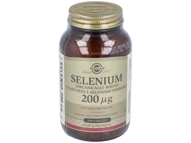 Selenio 200Mcg (Sin Levadura) 250Comp
