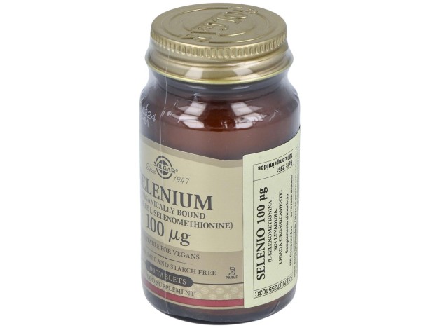 Selenio 100Mcg (Sin Levadura) 100Comp
