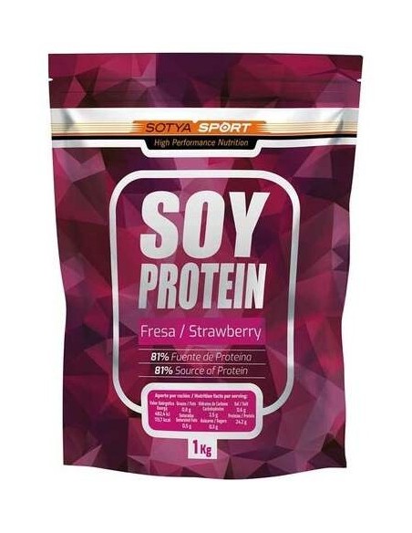 Sotya Sport Soy Protein Strawberry 1Kg