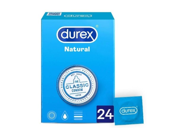 Durex Natural Preservativos 2X12Uds