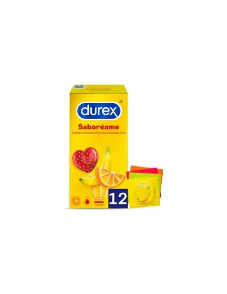 Saboréame Frutas Preservativos 12 U
