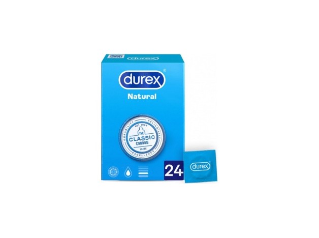 Durex Natural Preservativos 2X12Uds