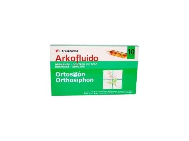 Arkopharma Arkofluido Ortosifón 20 Ampollas