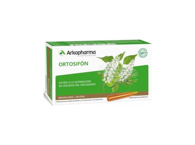 Arkopharma Arkofluido Ortosifón 20 Ampollas