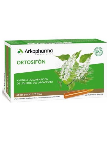 Arkopharma Arkofluido Ortosifón 20 Ampollas