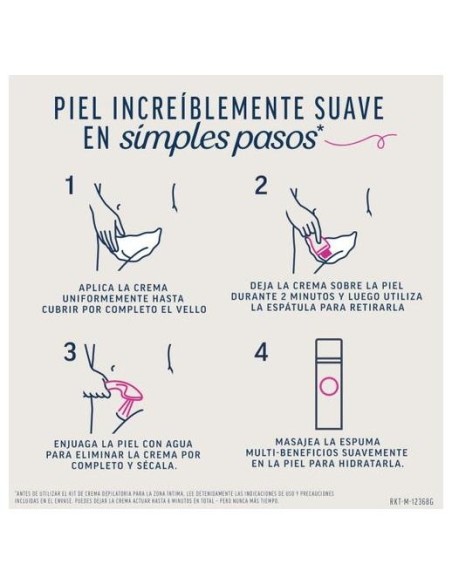 Veet Expert Kit Crema Depilatoria Zona Íntima