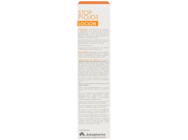 Arkopharma Stop Piojos Loción Dimeticona, 100 Ml