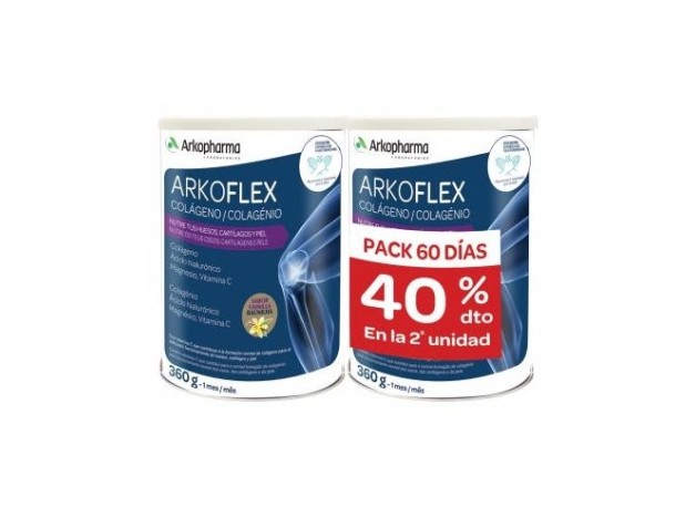 Arkoflex Colageno Vainilla 360 G 2 U 40 Dto...