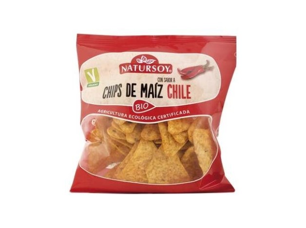 Natursoy Chips De Maíz Y Chili 75G