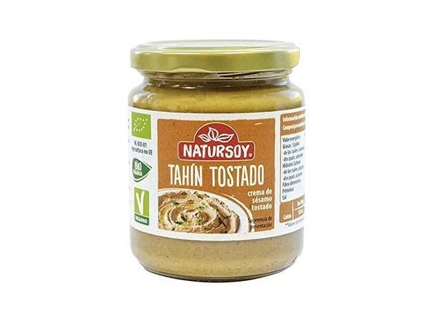 Natursoy Tahin Tostado Con Sal Marina Eco 250G