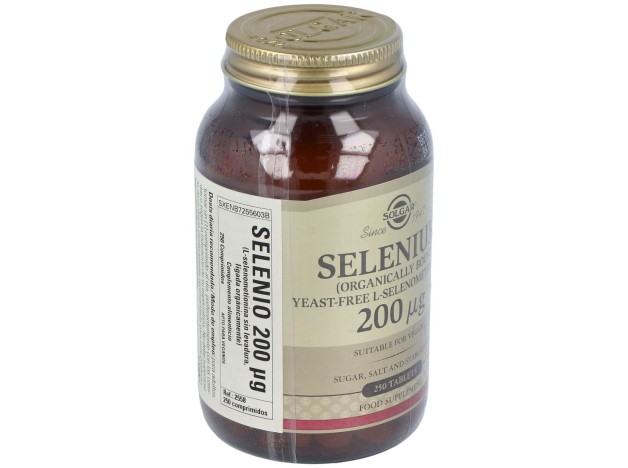Selenio 200Mcg (Sin Levadura) 250Comp